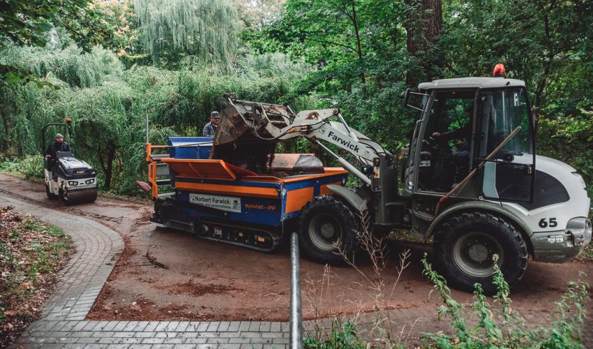 Leistung Wegebau